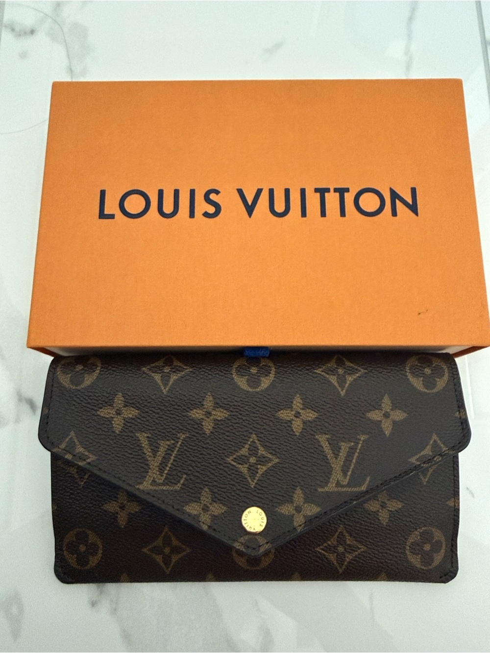 Louis Vuitton Monogram Canvas Envelope Wallet
